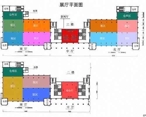 江西省展覽中心場(chǎng)館圖